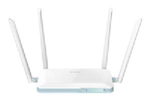 D-Link EAGLE PRO AI - Wi-Fi 4 (802.11n) - Einzelband (2,4GHz) - Eingebauter Ethernet-Anschluss - 4G - Weiß - Desktop-/Pol-Router